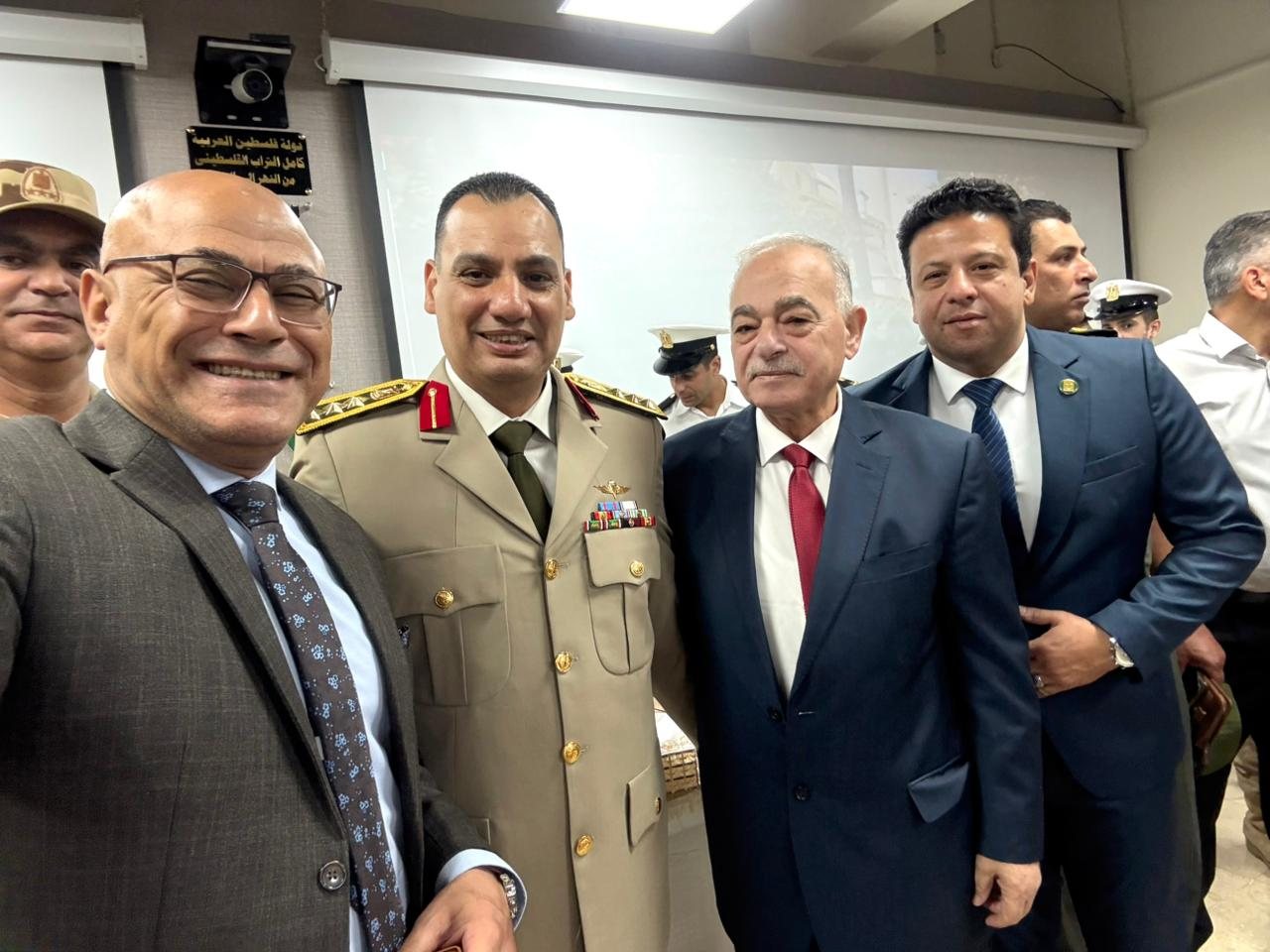 Group photo at a solidarity event