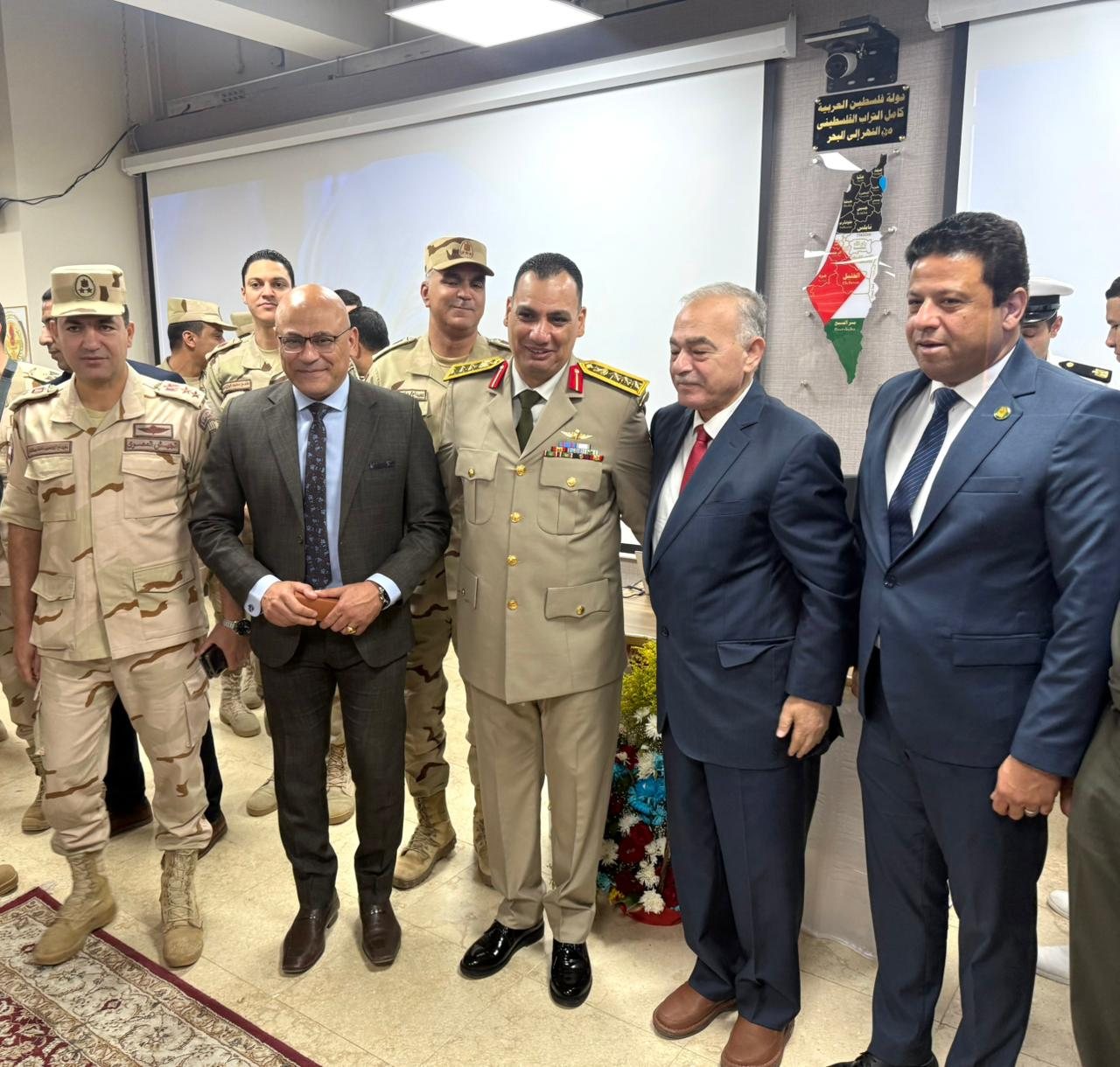 On the sidelines of a conference — Cairo University Faculty of Economics
